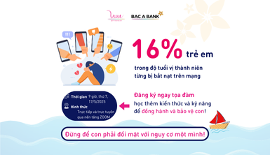 16% trẻ em trong độ tuổi vị thành niên từng bị bắt nạt trên mạng